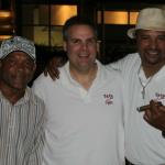 Floyd, John Ost, and Walter Briggs at cigar event.